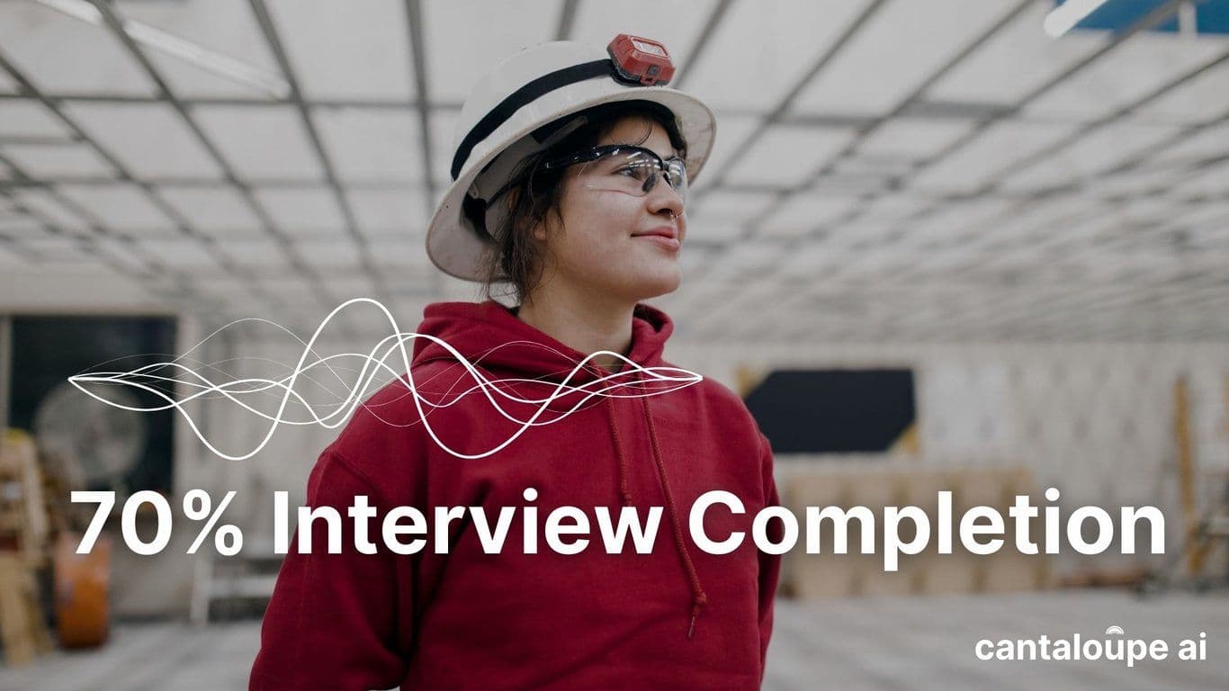 77% of Skilled Trade Applicants Complete Clio’s First-Round AI Interview